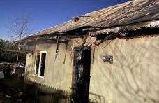 Casă din Frumușica cuprinsă de flăcări din cauza unui scurtcircuit