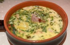 Ciorbă de cartofi noi cu tarhon