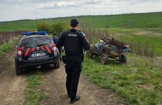 Amendă usturătoare pentru un bărbat care a aruncat gunoi la marginea comunei Vorniceni