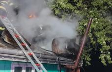 Casa unei familii din comuna Trușești în pericol în urma unui incendiu izbucnit în jurul coșului de fum