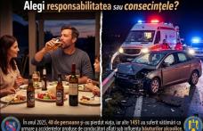 Acțiune pentru prevenirea accidentelor produse pe fondul vitezei excesive