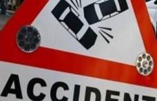 Accident rutier produs pe fondul consumului de alcool