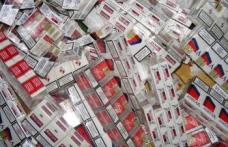 Peste 1000 de pachete de ţigări de contrabandă confiscate de poliţişti