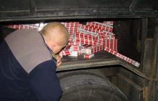 Cursa regulată cu sute de mii de ţigarete de contrabandă