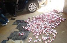 Un metru cub de ţigări ascunse într-un Audi [VIDEO/FOTO]
