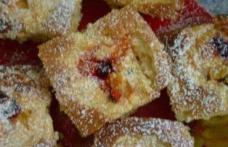 Prajitura cu branza de vaci si fructe
