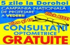 5 zile de consultaţii optometrice gratuite pentru dorohoieni