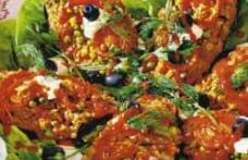 Vinete umplute cu carne tocată