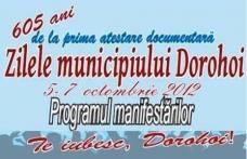 Distracţie şi voie bună: Vezi programul complet la Zilele Municipiului Dorohoi 2012