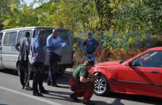 Accident produs din neatenție, în intersecția din fața sediului Poliției Municipiului Dorohoi