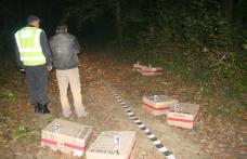 Prinşi cu ţigările de contrabandă la frontiera cu Ucraina