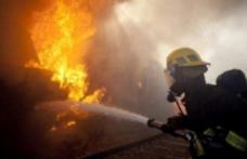 Bătrână din Suharău păgubită de foc