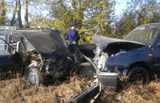 6 răniți într-un accident, după ce un șofer a fost orbit de soare