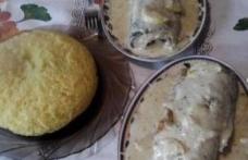Păstrăv cu sos la cuptor