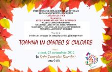 Toamna în cântec și culoare la grădinița nr. 8 Dorohoi
