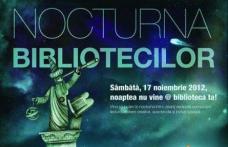 Noaptea albă a bibliotecilor, în acest weekend