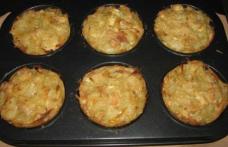 Muffins sărate cu paste