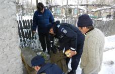Misiune de distribuire de alimente, persoanelor afectate de ninsorile abundente din localităţile Horodiştea şi Havârna