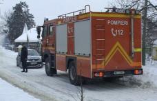 Casă din Şendriceni incendiată de un televizor lăsat sub tensiune