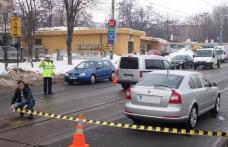 Bătrână din Bucecea accidentată deoseobit de grav 