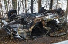 ACCIDENT GRAV ÎN BELGIA. Trei români au murit şi trei sunt răniţi după ce microbuzul lor a luat foc  