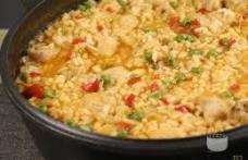 Pilaf de orez cu carne de pui