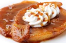 Desert cu banane şi caramel