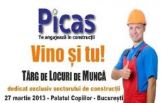 Peste 400 de locuri de muncă vacante la târgul anual dedicat exclusiv sectorului de construcţii 