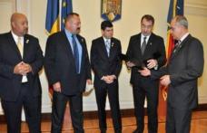 Şeful Poliţiei Botoşani şi delegaţia americană, în vizită la MAI