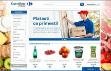 Carrefour România anunță lansarea primului său magazin online de alimente, produse cosmetice și igiena casei