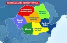 Cum se vor distribui 40 mld. euro! Numele celor șapte regiuni în care va fi împărțită harta României