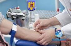 Bărbat din Văculești adus de polițiști la Spitalul Municipal Dorohoi pentru stabilirea alcoolemiei