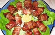 Ficăței de pui cu bacon