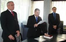 Depunere de jurământ la statistică în prezenţa prefectului