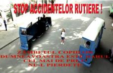 Preveniți victimizarea copiilor dumneavoastră prin accidente de circulație!