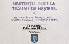 Polițiștii, alături de botoșănence în campania „Fii prudentă! Poți preveni tâlhăria”