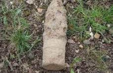 Caz inedit la Dorohoi: Proiectil găsit de un muncitor pe strada Ștefan Airinei