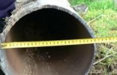 Surprinşi în flagrant în timp ce furau materiale feroase