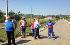 Șeful de la drumuri Sorin Alin Clim și președintele CJ au verficat stadiul reparaţiilor pe tronsonul Cotu - Copălău