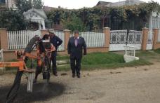 Preşedintele CJ și directorul de la drumuri au inspectat lucrările desfășurate pe DJ 208  și DJ 294 
