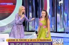 Botoșăneanca Oana Tăbultoc la Acces Direct: Copila care a topit România cu glasul ei! - VIDEO/FOTO