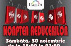 Noaptea reducerilor la Uvertura Mall. Vezi detalii!