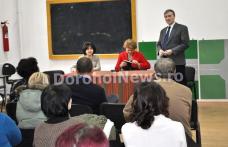 Ședință de lucru cu inspectorul general Mihaela Huncă și profesorii de la Liceul „Al. Vlahuță” Șendriceni