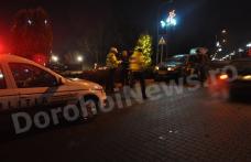 Accident produs de un tânăr pe Bulevardul Victoriei din Dorohoi din cauza neadaptării vitezei - FOTO