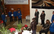Urătură ca la carte făcută de jandarmi în Palatul Administrativ