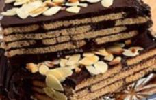 Prăjitură de biscuiți cu rom