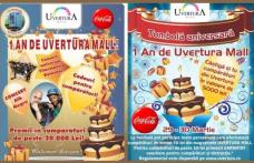 Week-end aniversar cu premii record la Uvertura Mall 