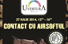 Testează echipamente de airsoft la Uvertura Mall