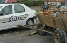 Bărbat accidentat după ce un șofer sub influența alcoolului s-a izbit în căruța pe care acesta o conducea