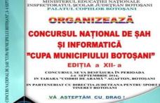 Concursul Naţional de şah si informatică „Cupa municipiului Botoșani”, se desfăşoară în „Tabăra Codrii de Aramă”, Agafton